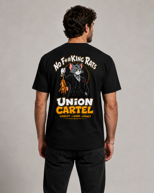Union Cartel Loyalty Cat Graphic Tee – Streetwear Style