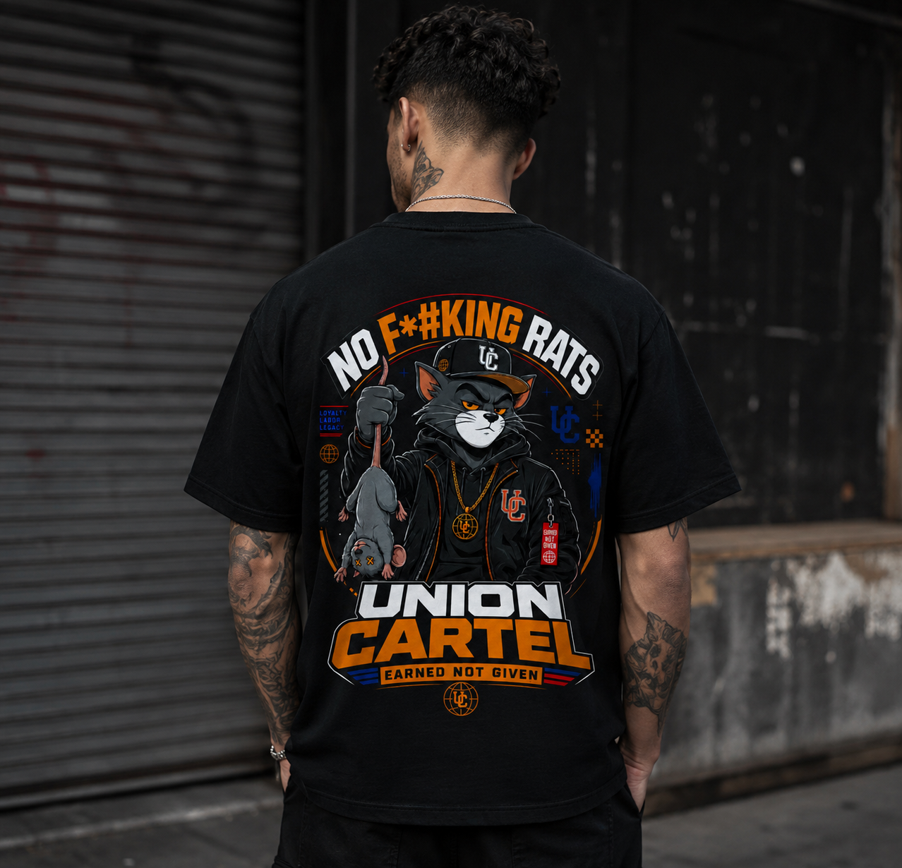 Union Cartel Alley Cat Graphic Tee
