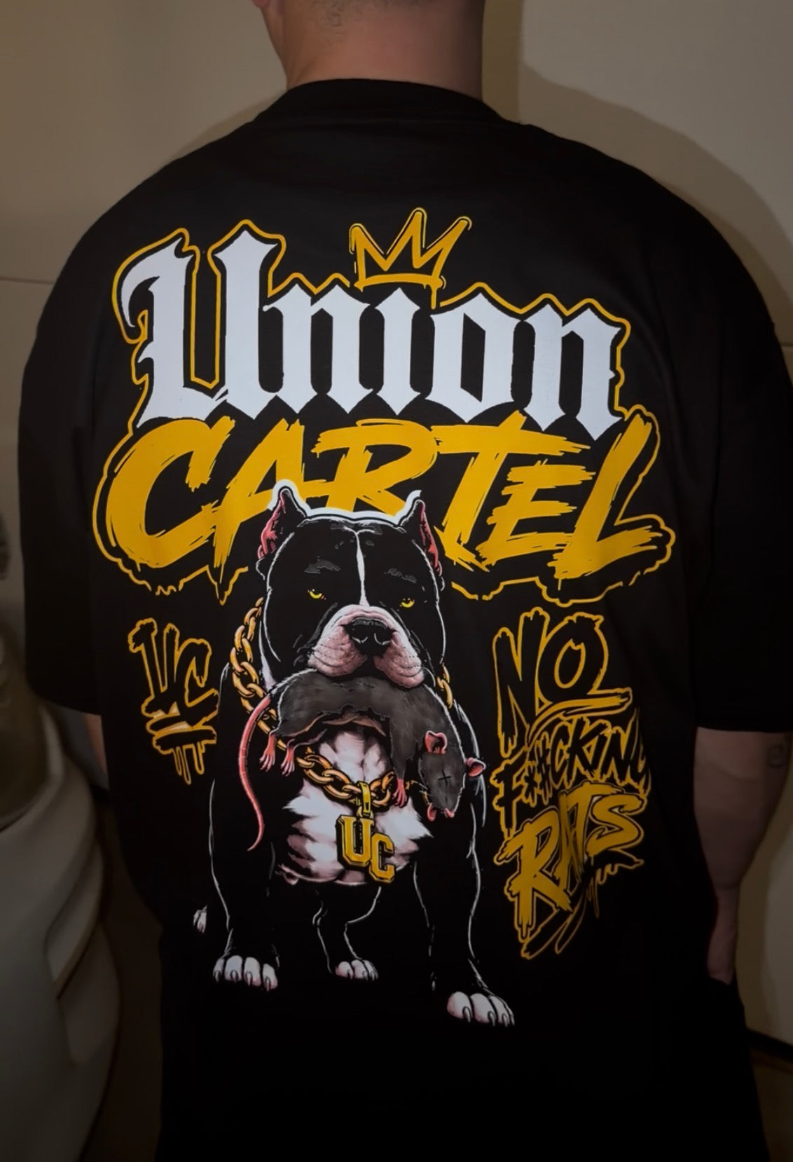 Union Cartel No Rats Dog Graphic Tee