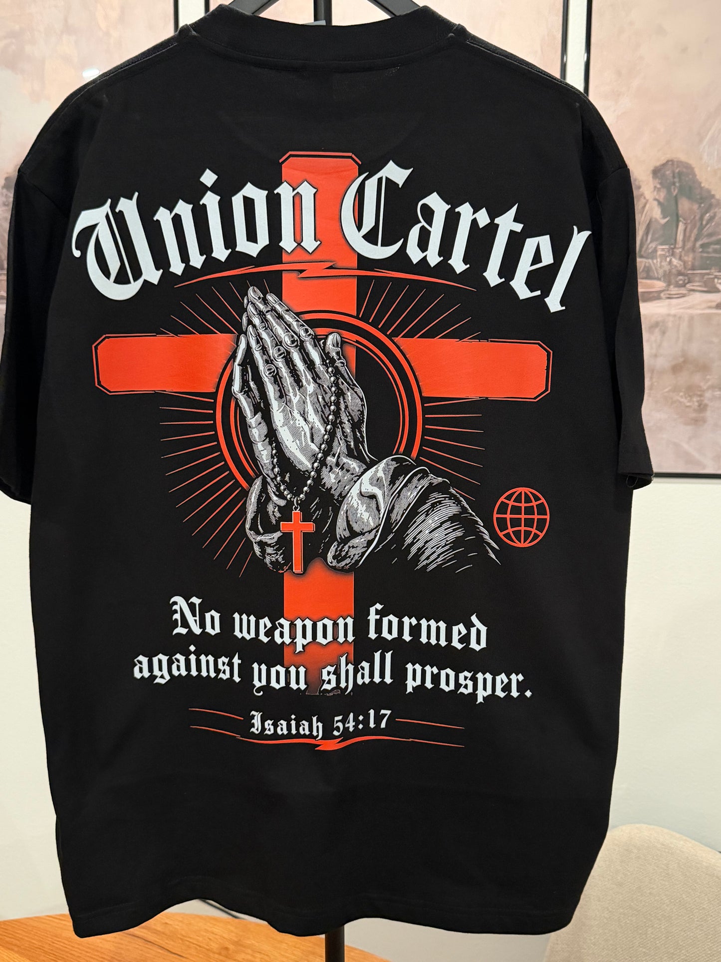 UC Isaiah No Weapons Graphic Tee