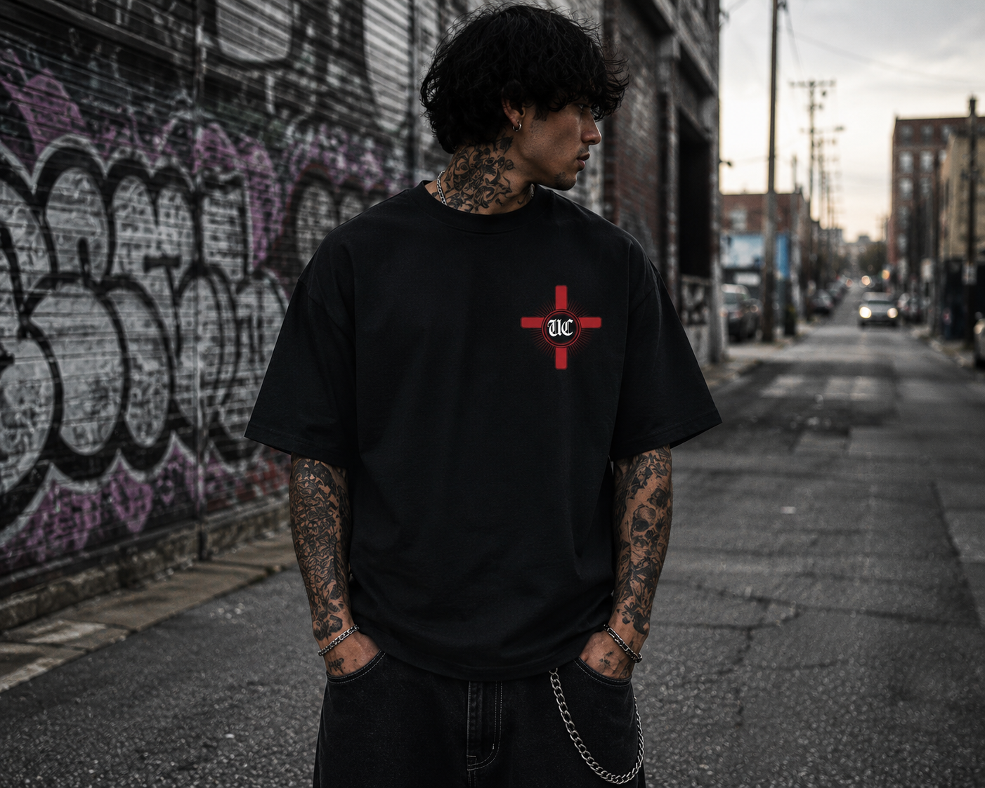 UC Isaiah No Weapons Graphic Tee