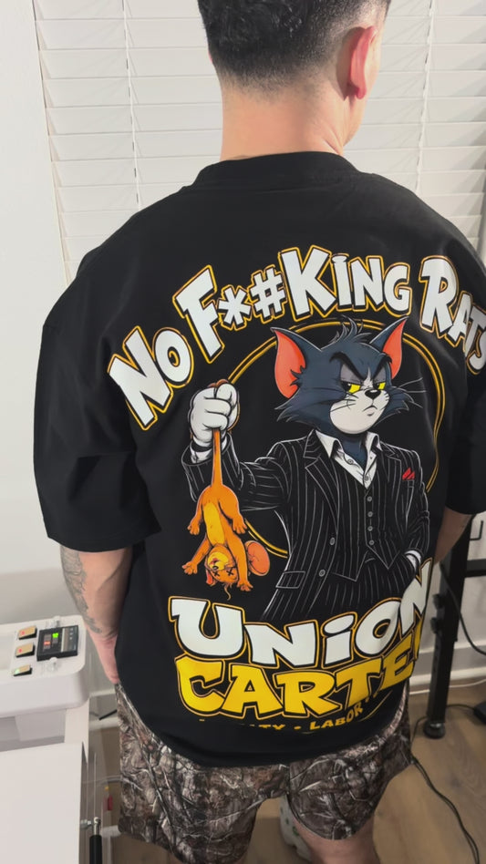 Union Cartel Loyalty Cat Graphic Tee – Streetwear Style